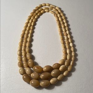 Vintage Butterscotch Amber “Green Grapes” Necklace